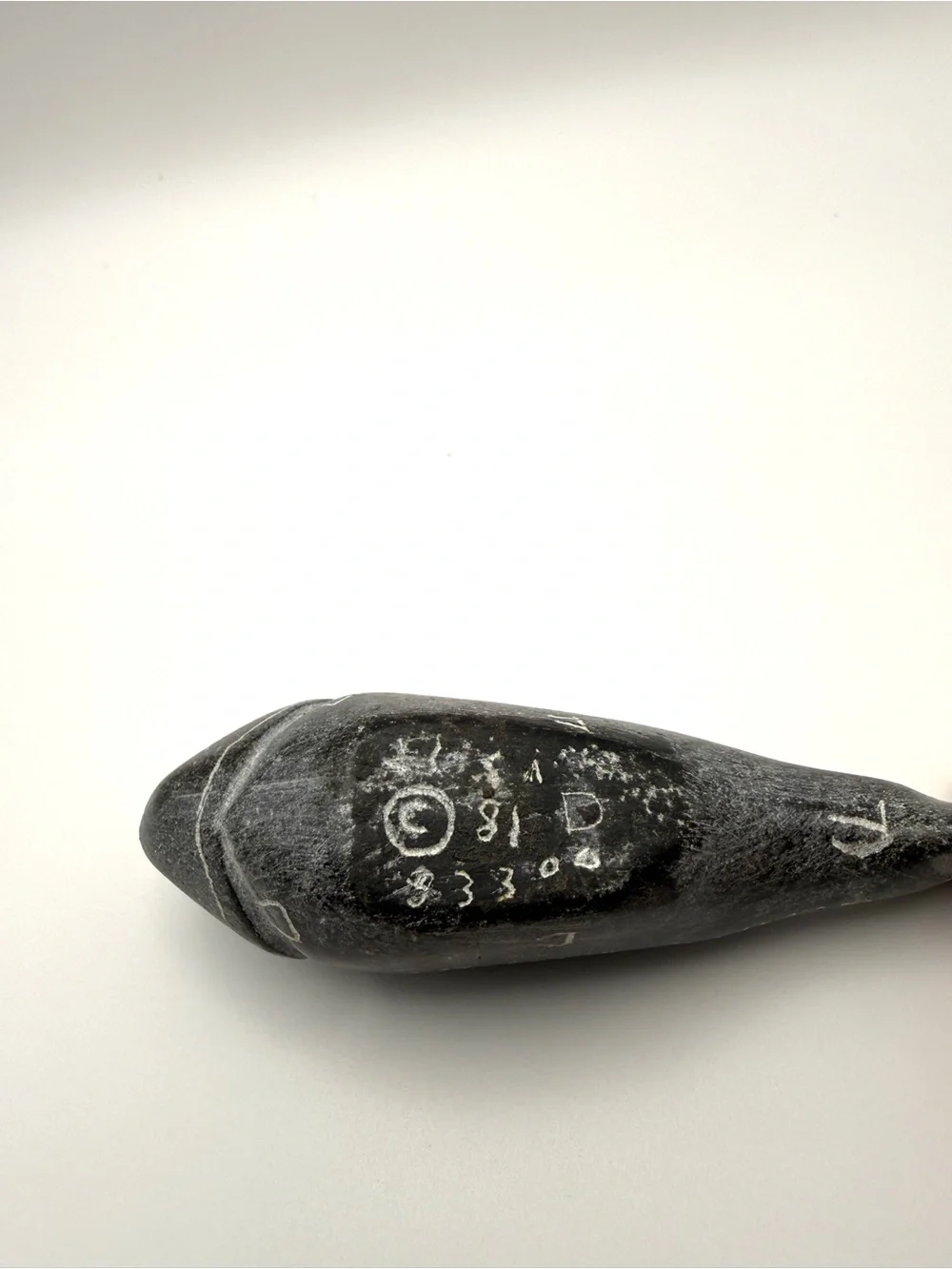 Inuit Eskimo Carved Soapstone Fish Art Figure